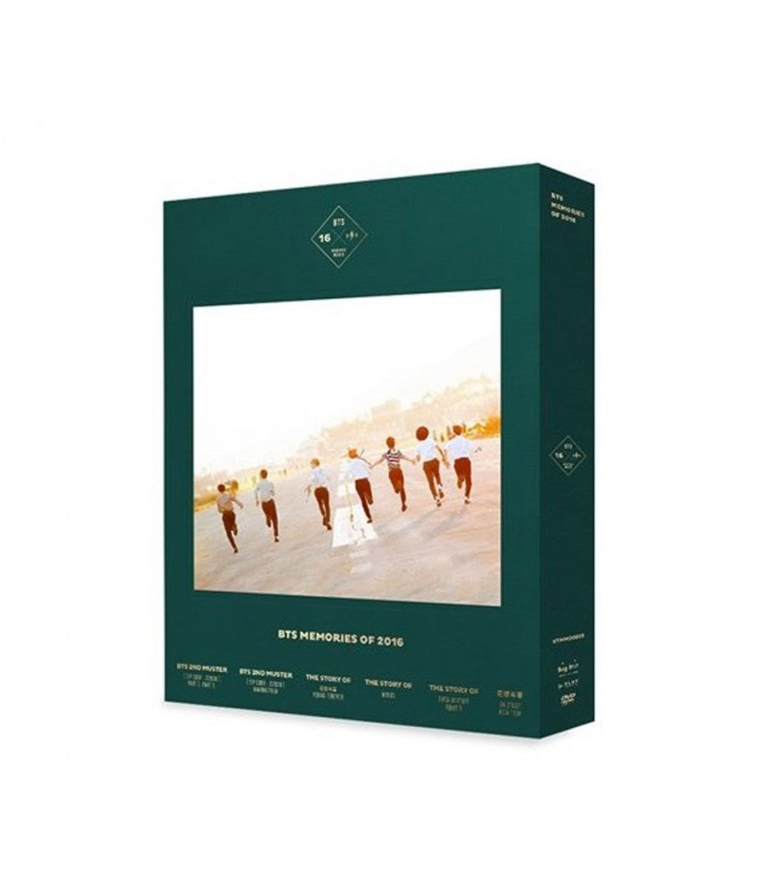 BTS MEMORIES of 2016 DVD 4 DISC Kpop Bangtan Boys Photobook card