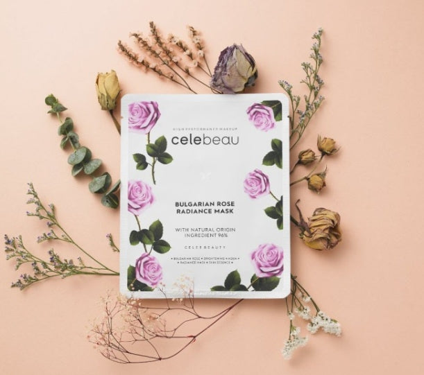 Celebeau Bulgarian Rose Radiance Mask (Whitening) 5pcs