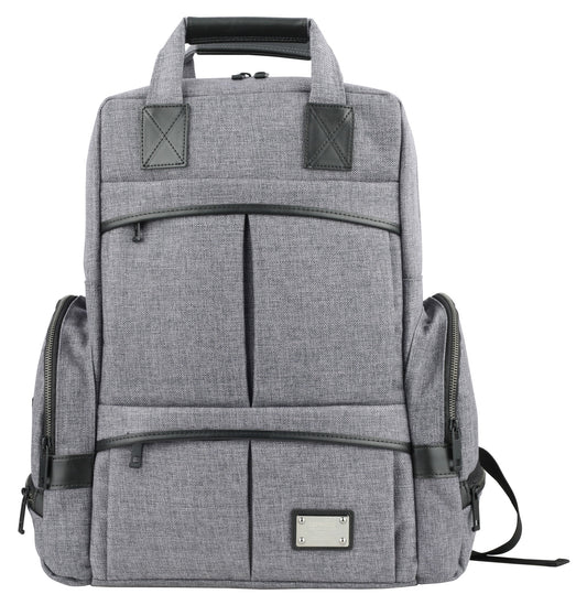 Gray Novelty Casual Canvas Backpacks