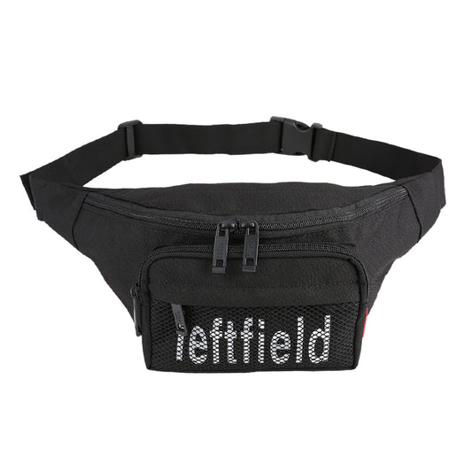 Black Mesh Waist Fanny Packs