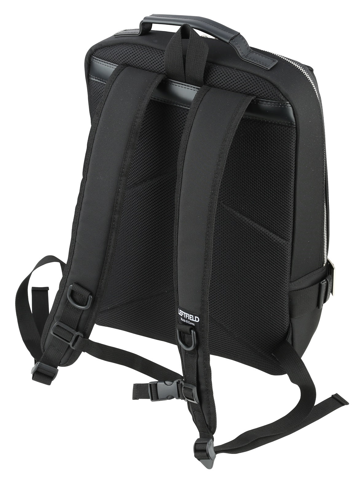 Black Hybrid Square Business Backpacks