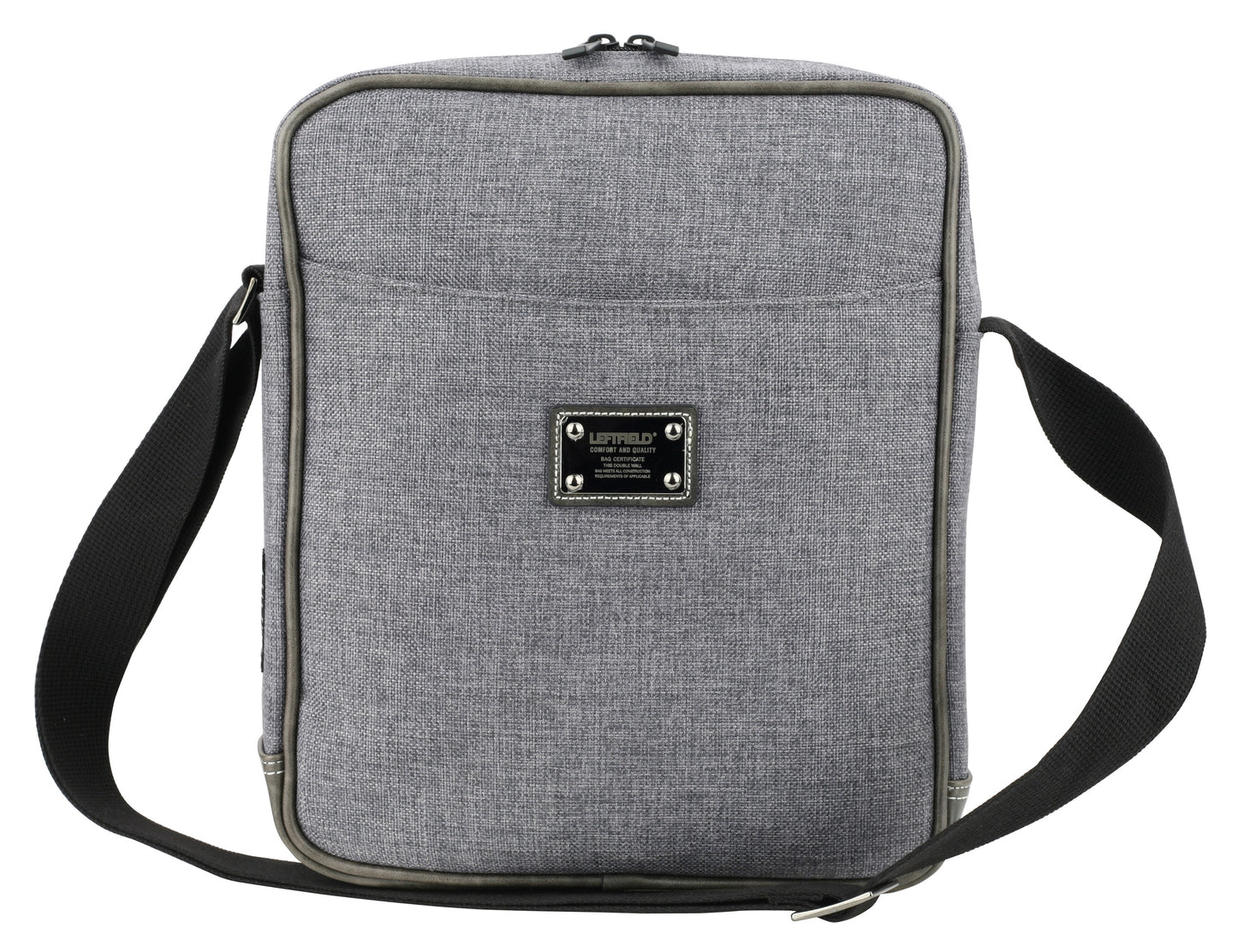 Gray Canvas Cross Body Bags