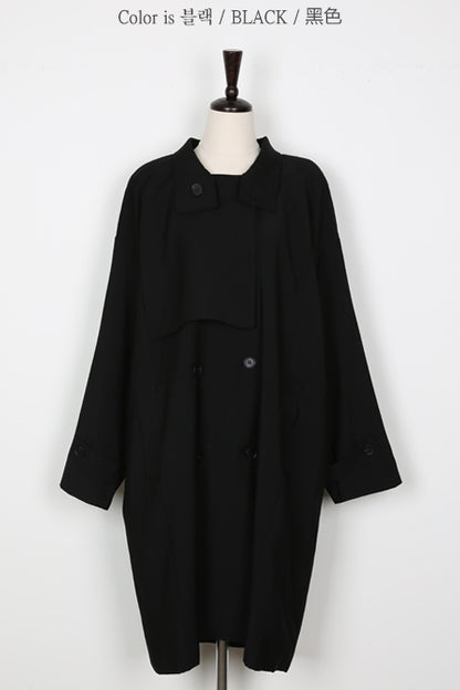 Black Long Trench Coats