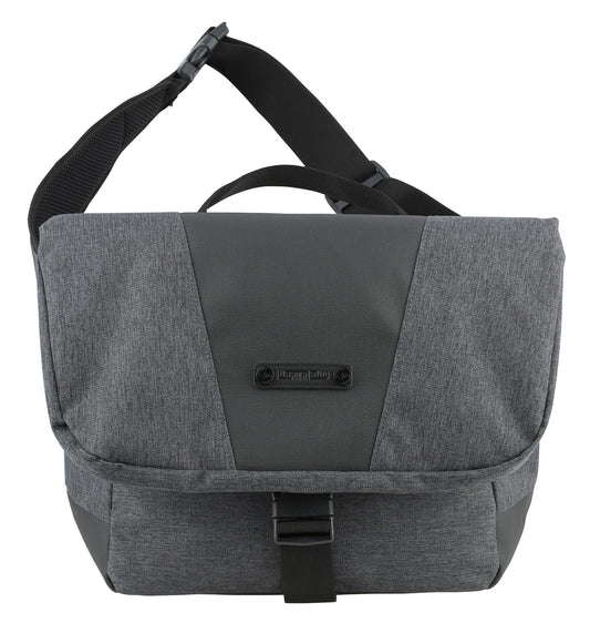 Black Canvas Messenger Bags