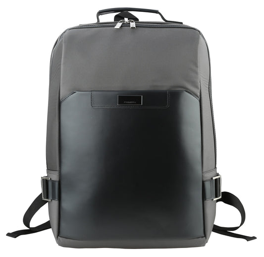 Gray Hybrid Square Business Backpacks