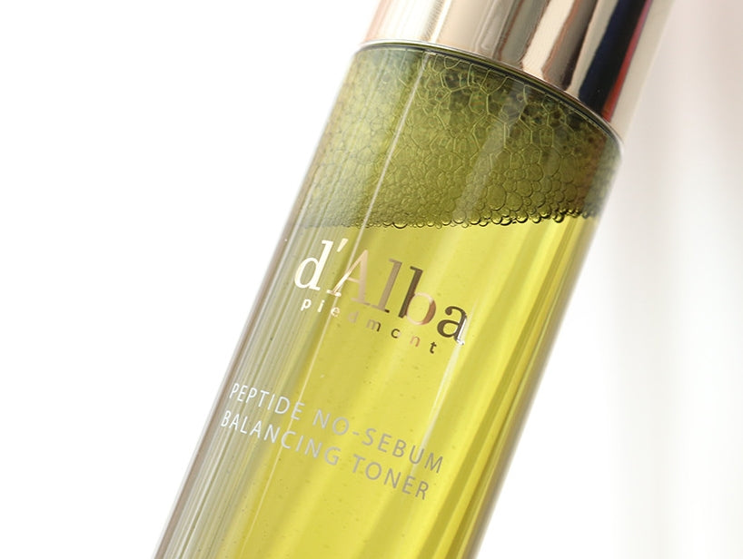 d'ALBA Peptide No-Sebum Balancing Toner 145ml BHA Combination Skincare