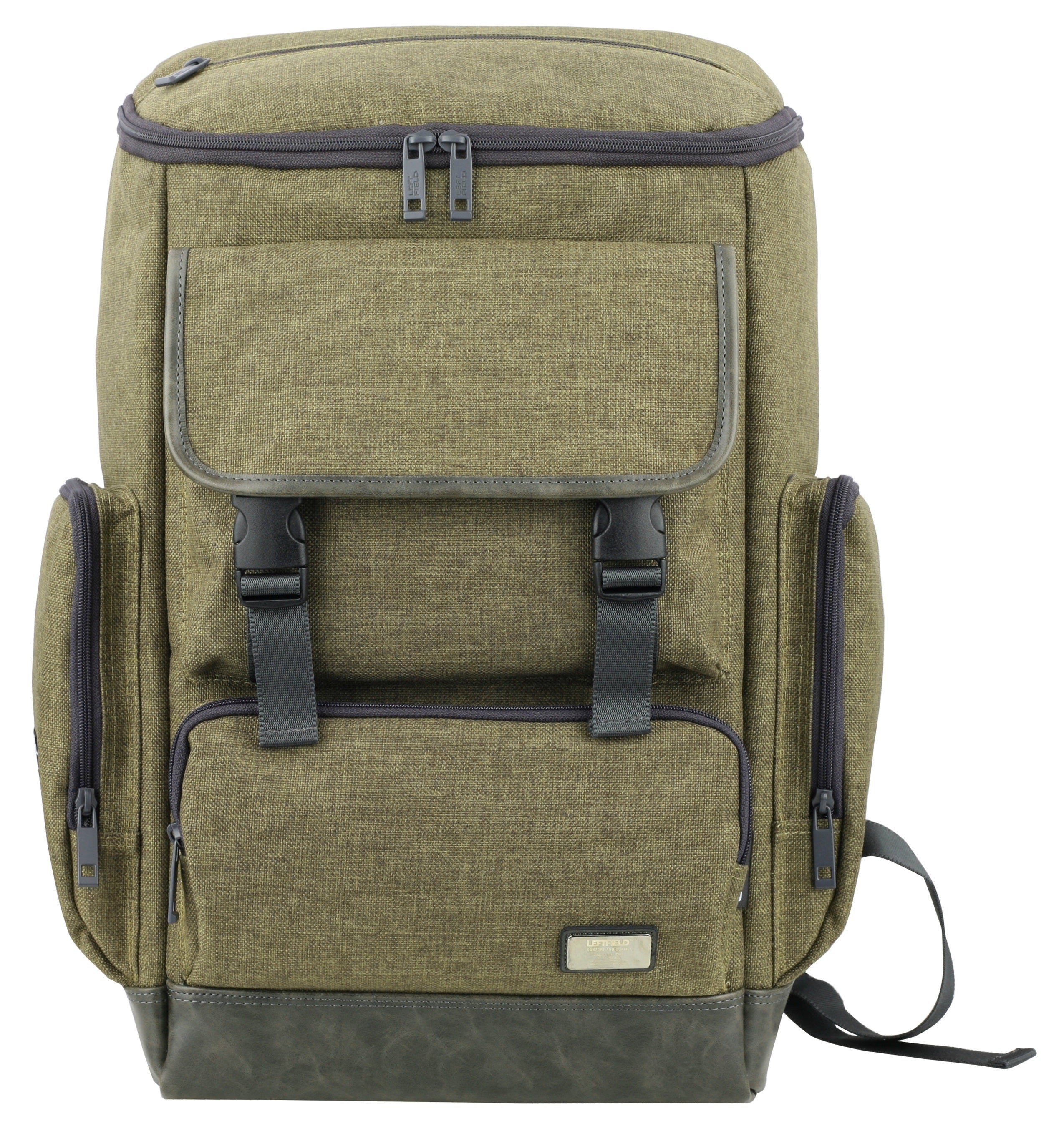 Khaki Green Canvas Rucksack Backpacks