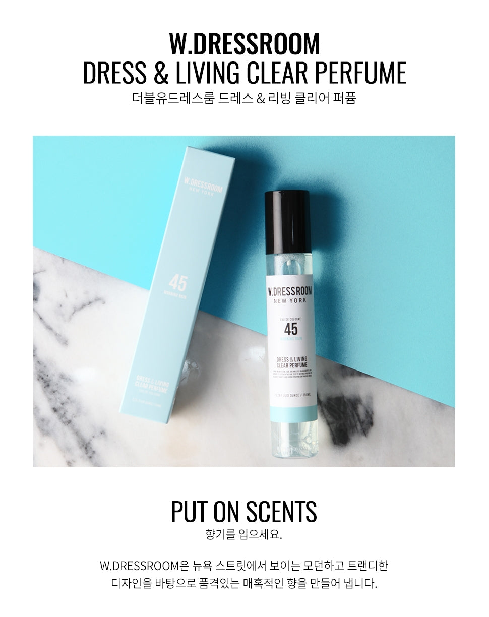 W.Dressroom Dress Living Clear Perfumes 150ml [45.Morning Rain]