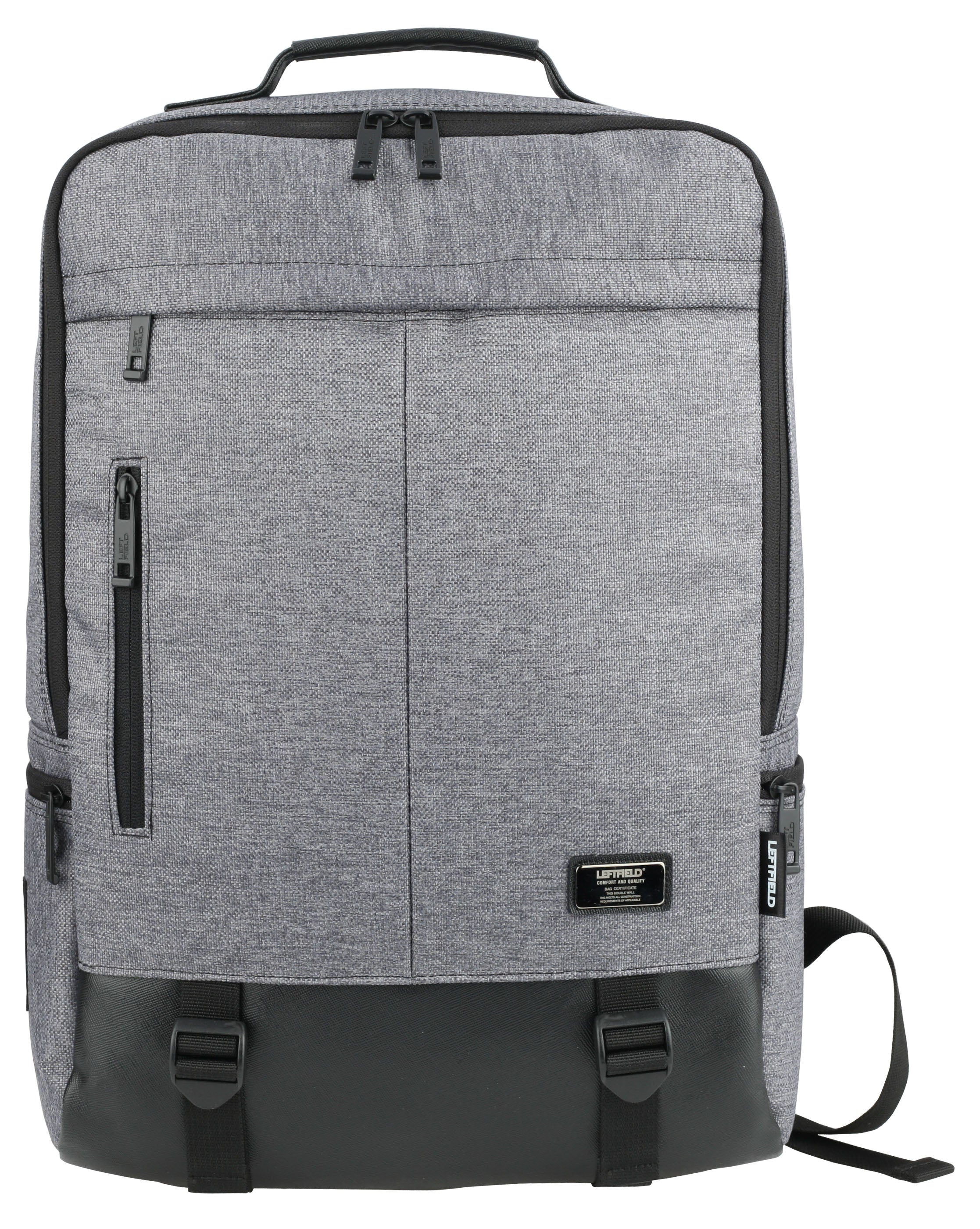 Gray Square Laptop School Backpacks