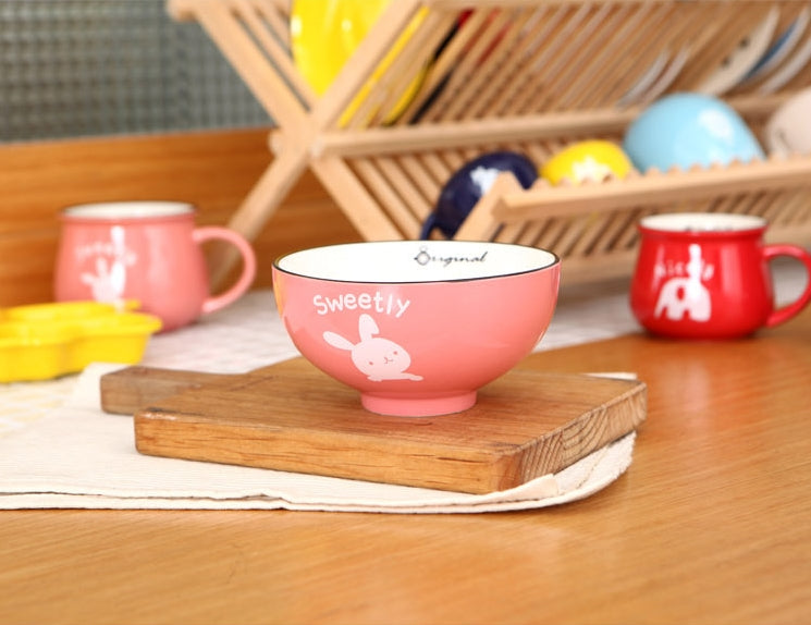 Cute Animals Soup Bowls Sets