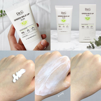 Dr.G - Green Mild Up Sunscreens 50ml Korean Mens Womens Cosmetics Beauty