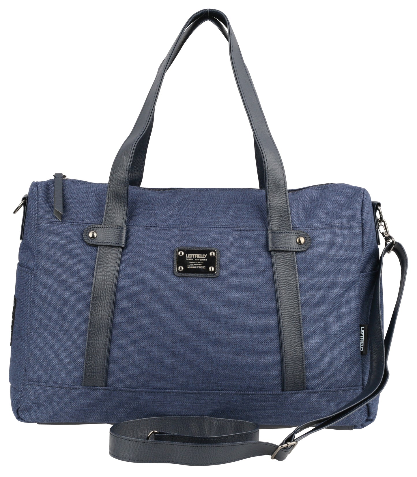 Navy Blue Canvas Totes Cross Body Bags