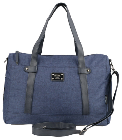 Navy Blue Canvas Totes Cross Body Bags