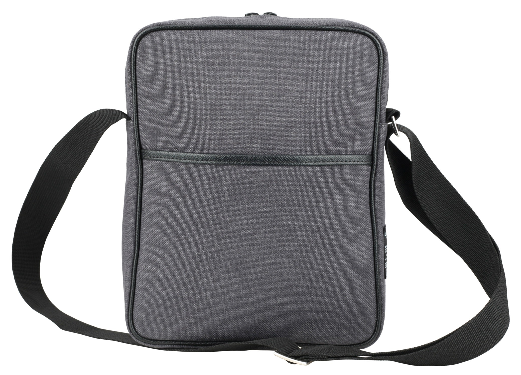 Black Canvas Satchel Style Crossbody Bags