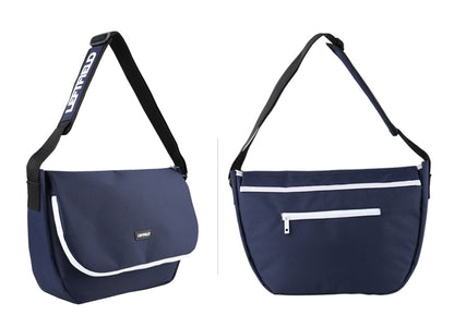 Navy Blue Casual Messenger Bags