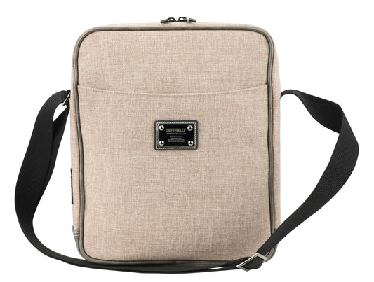 Beige Canvas Cross Body Bags