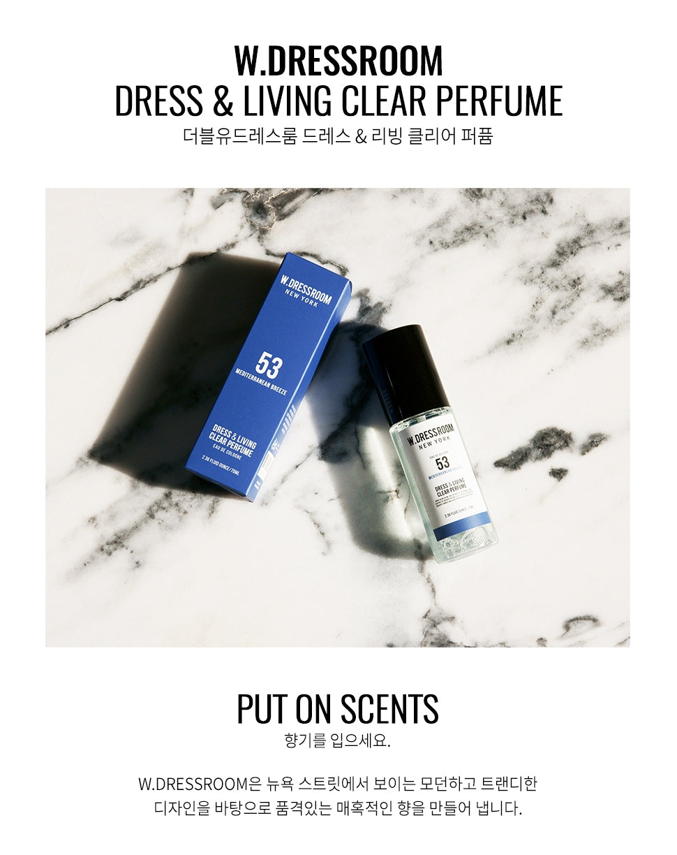 W.Dressroom Dress Living Clear Perfumes 70ml [53. Mediterranean Breeze]
