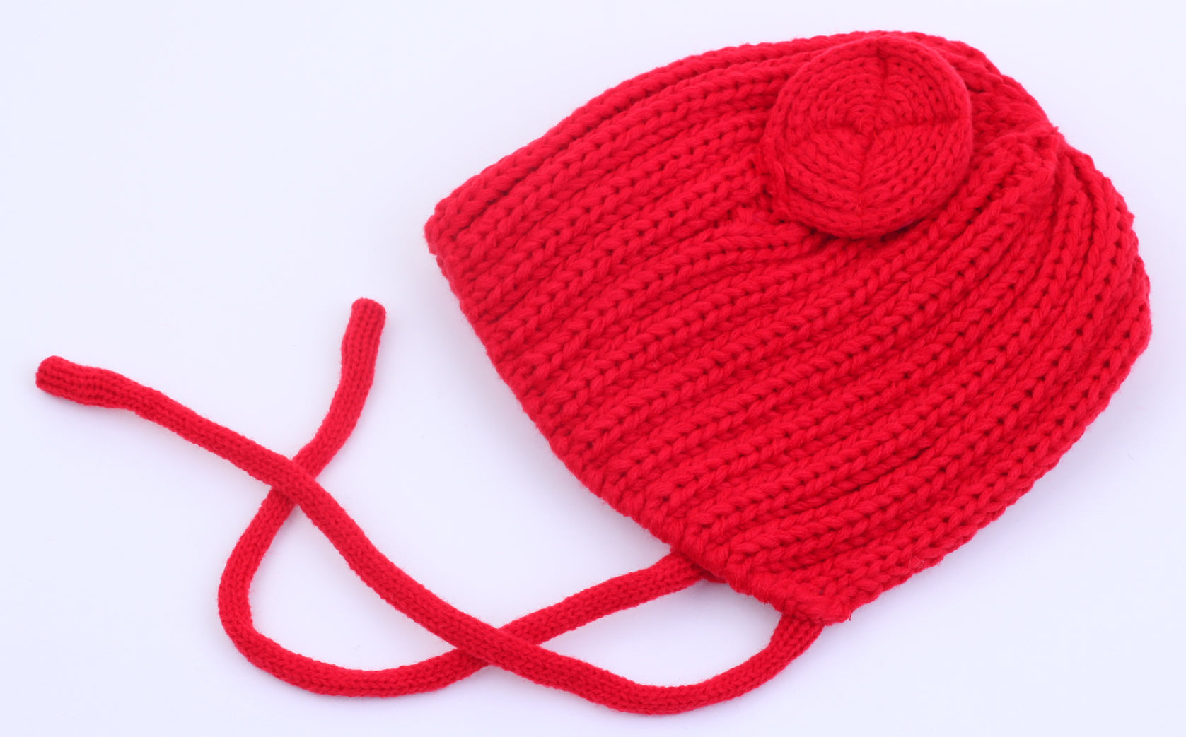 Red Cute Ears Sweater Knitted Hats Beanies