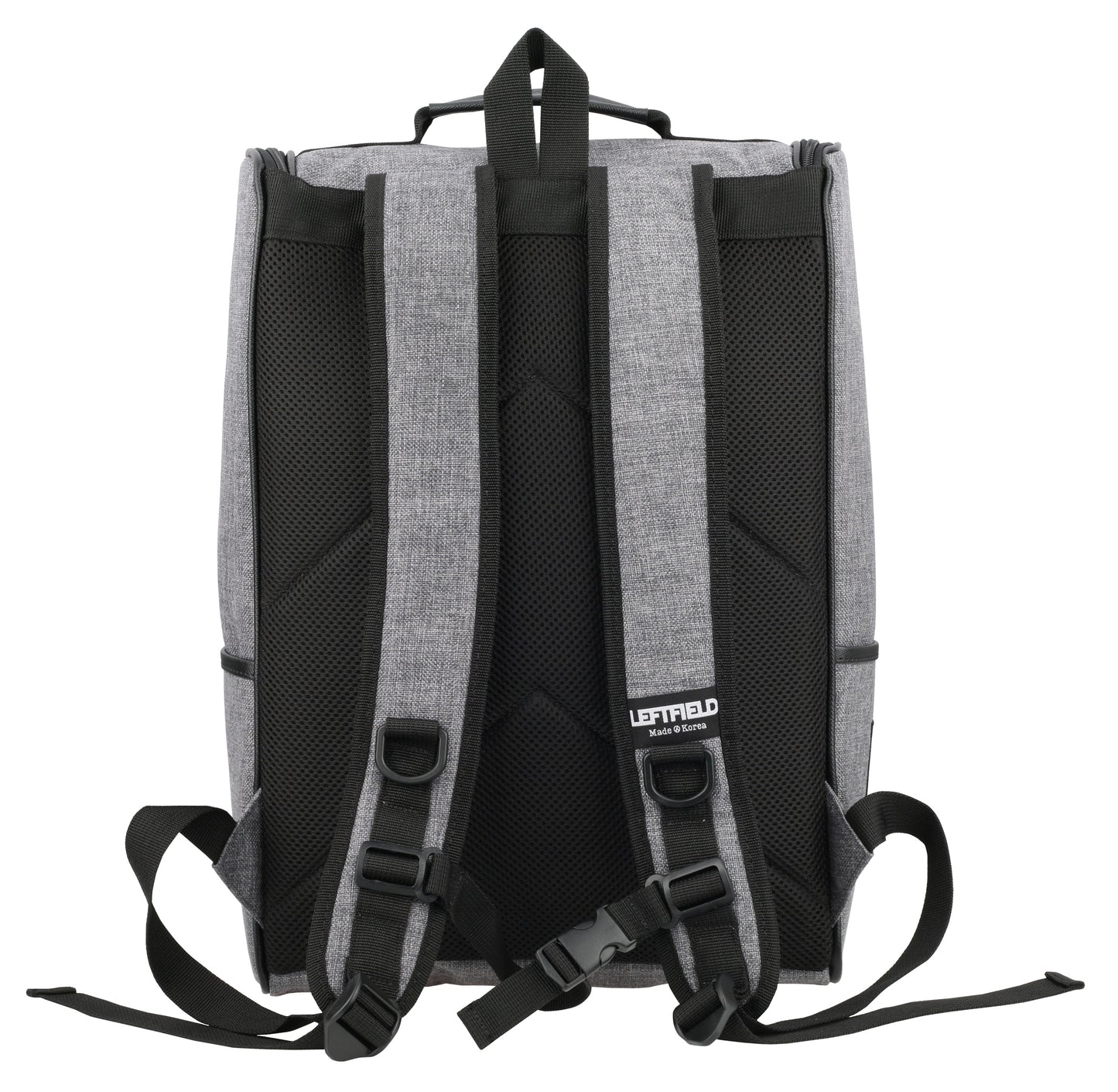 Gray Casual Canvas Laptop Rucksacks Backpacks