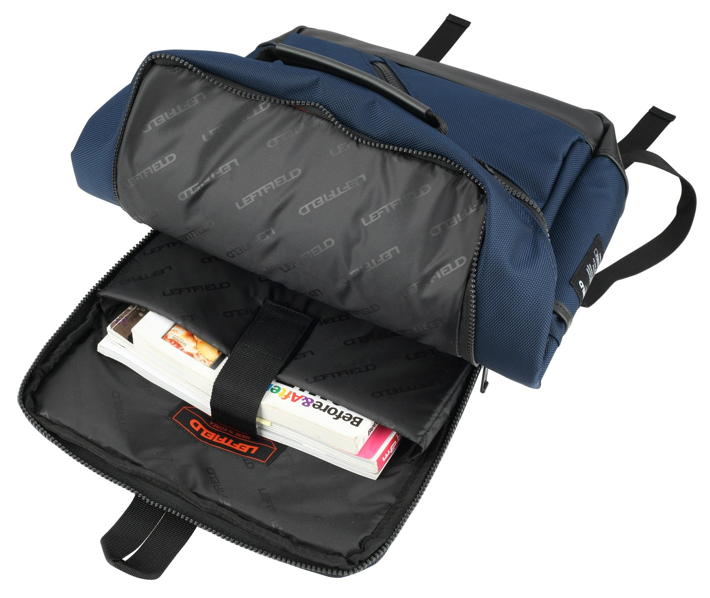 Navy Blue Casual Business Backpacks Laptop Bookbags