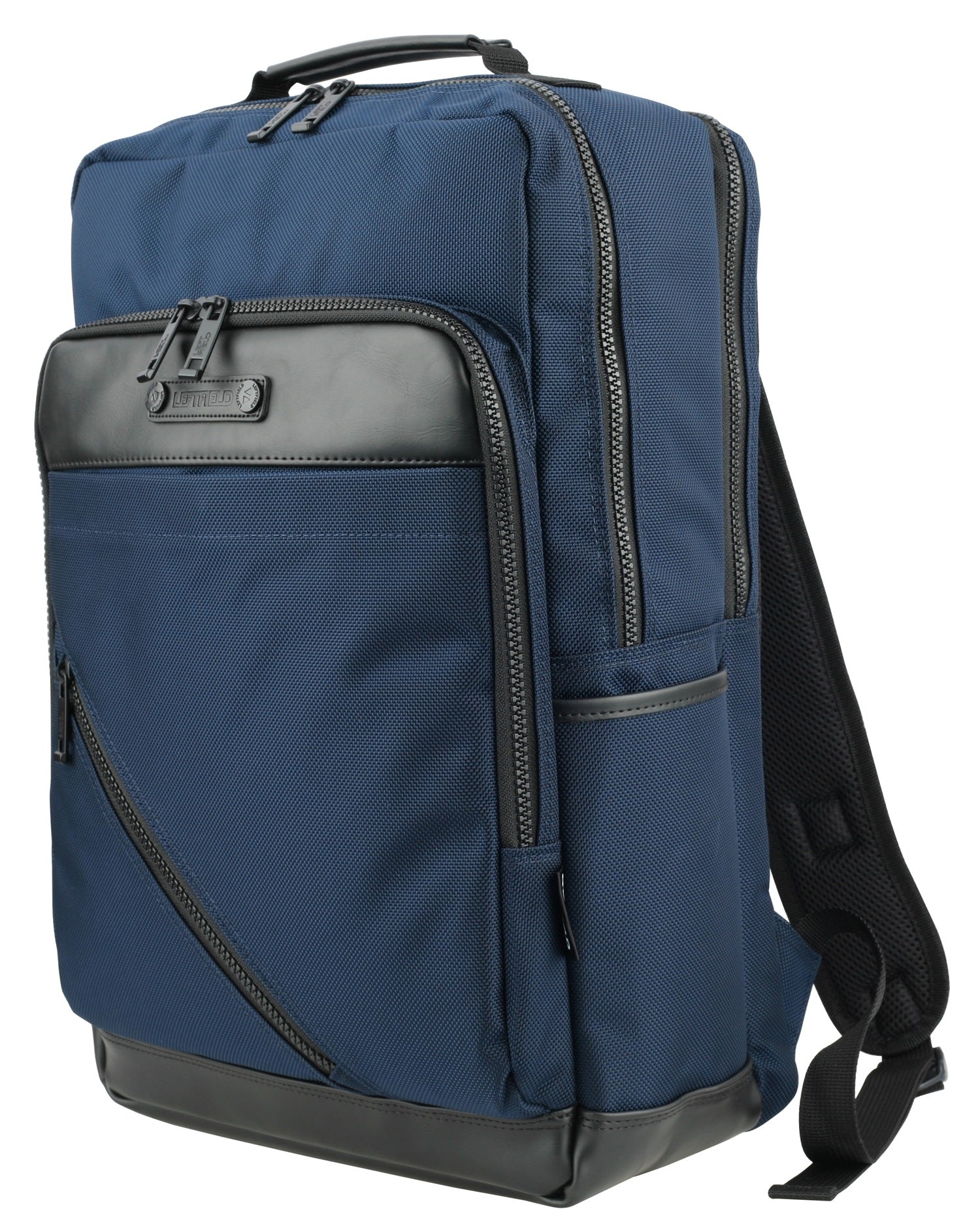 Navy Blue Casual Business Backpacks Laptop Bookbags