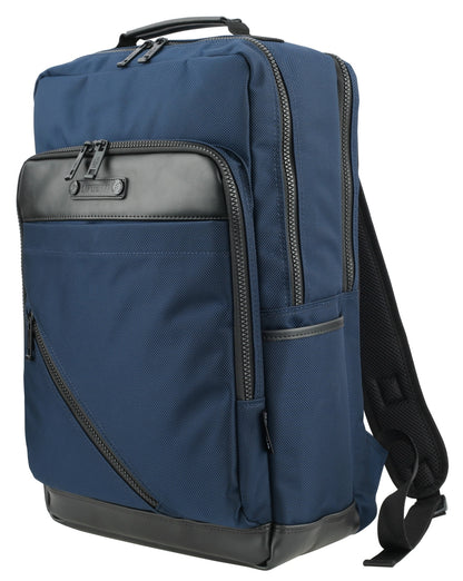 Navy Blue Casual Business Backpacks Laptop Bookbags