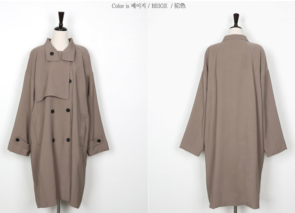 Beige Long Trench Coats