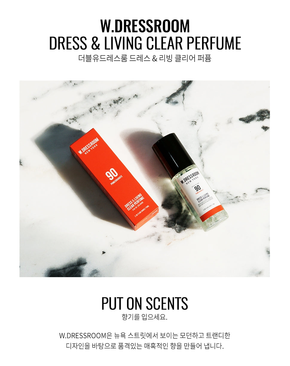 W.Dressroom Dress Living Clear Perfumes 70ml [90. Pomegranate]