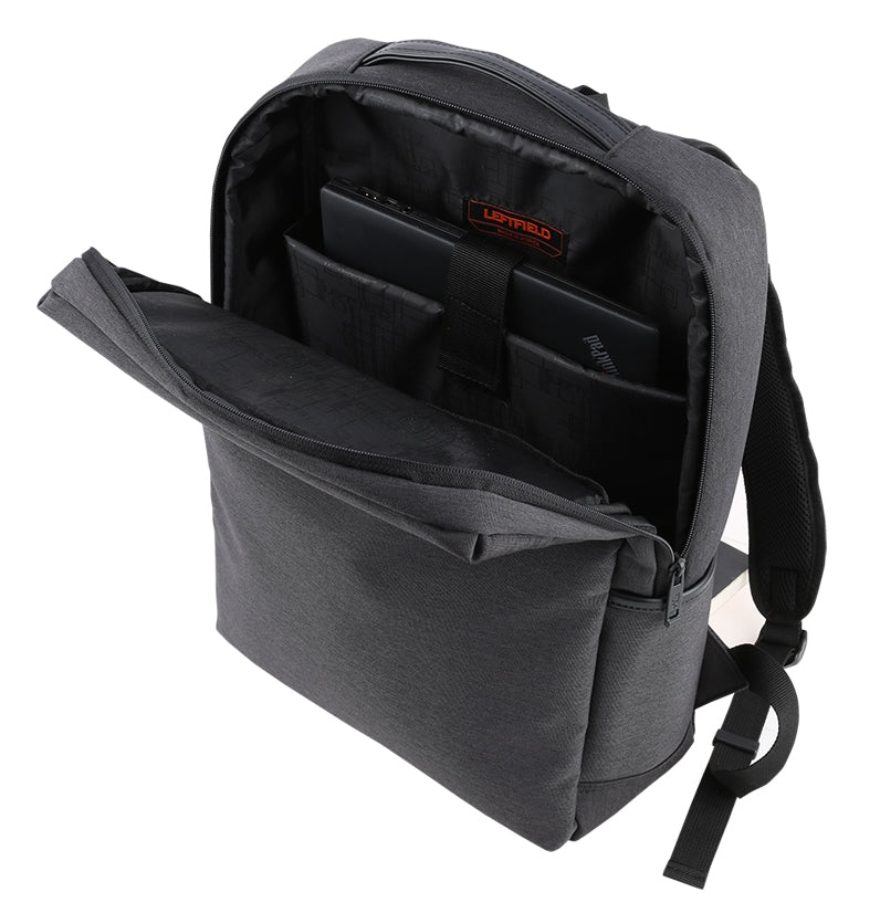Black Casual Laptop Backpacks book bags Stylish school business mens