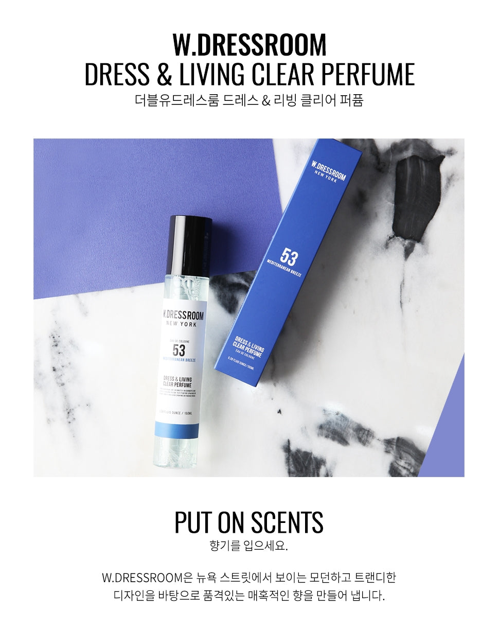 W.Dressroom Dress Living Clear Perfumes 150ml [53. Mediterranean Breeze]