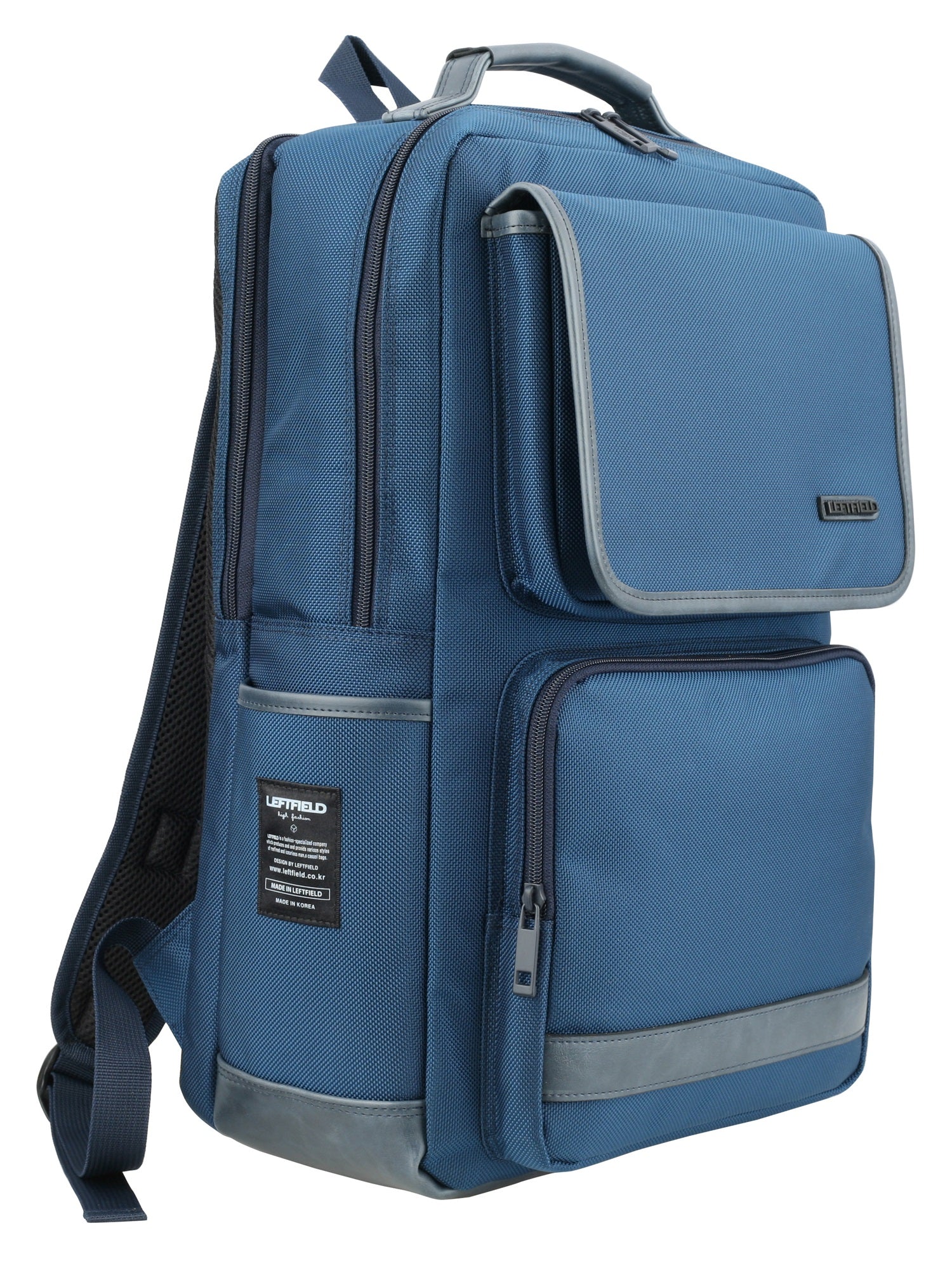 Navy Blue Casual Laptop Daypacks Business School Backpacks