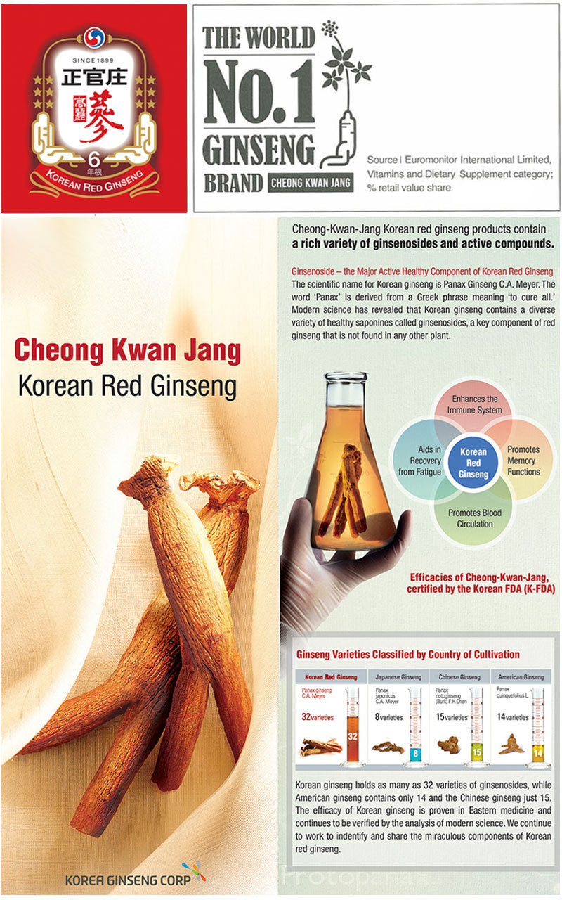 Cheong Kwan Jang 6-Year Korean Red Ginseng Extract Honey Paste 500g Healthy Supplements Gifts