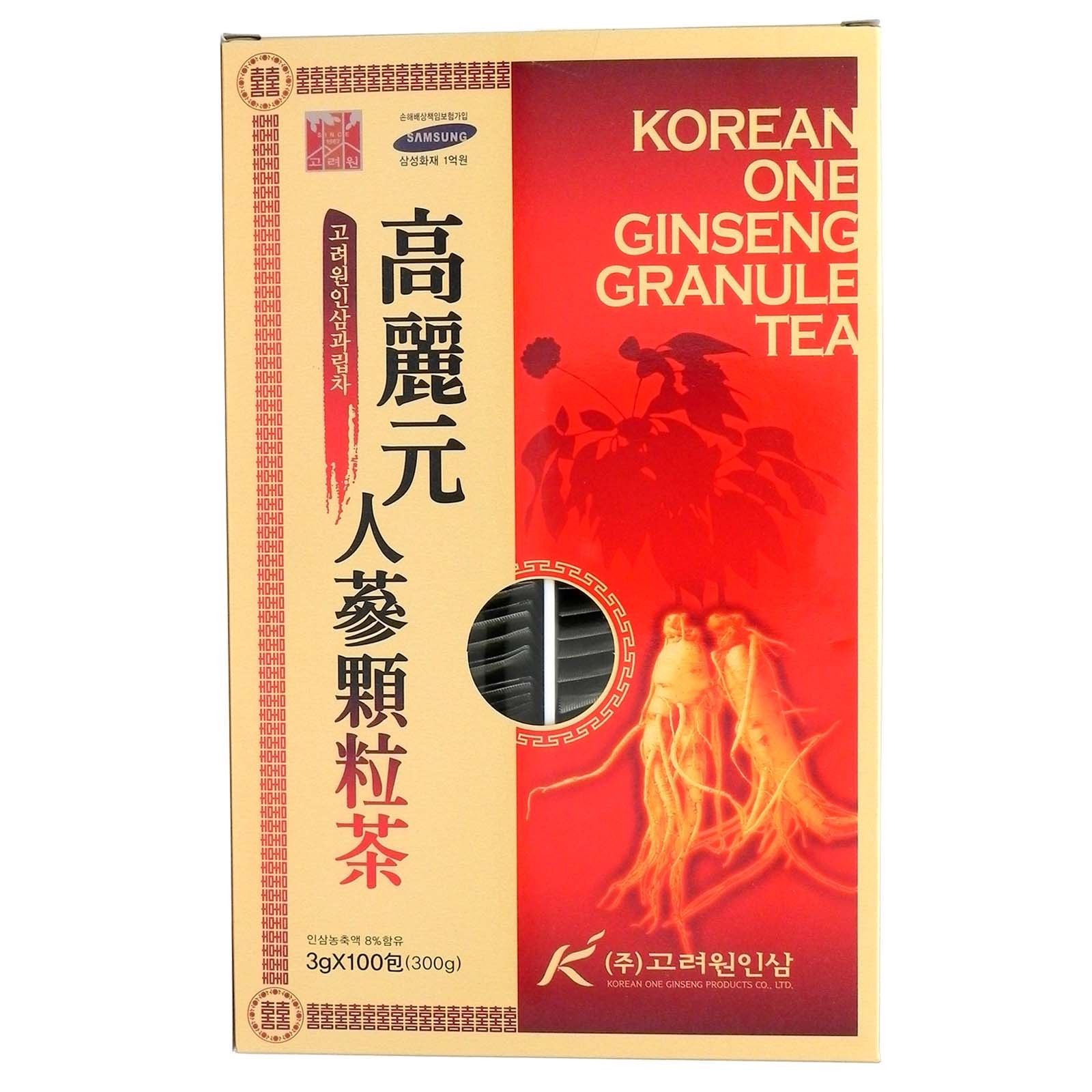 Korean Ginseng Tea 100T [100T x 1 Box] panax ginseng, insam