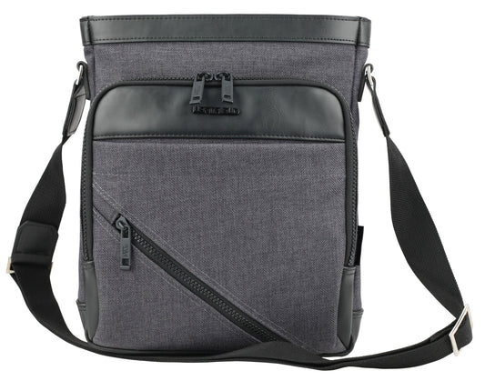 Black Canvas Cross-body Bags