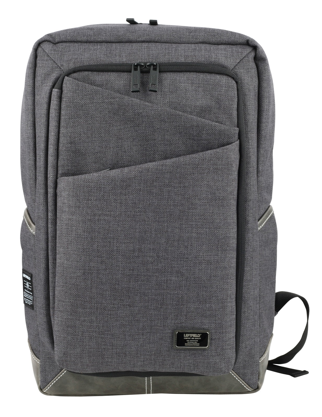 Black Casual Canvas Laptop School Backpacks