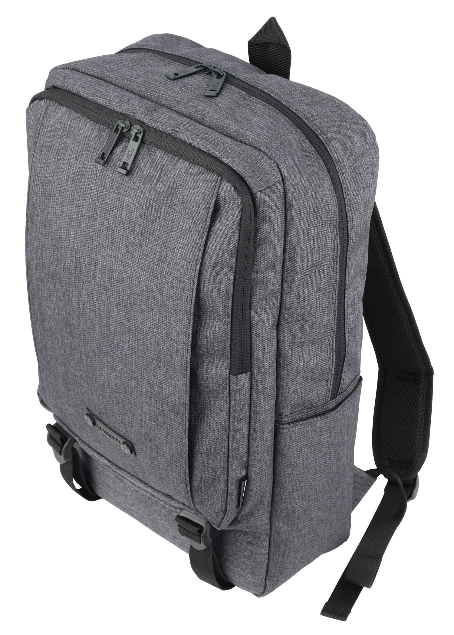 Gray Square Casual Canvas Business School Backpacks