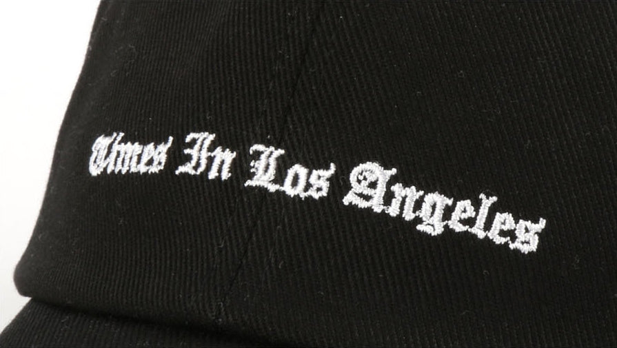 Black Los Angeles Baseball Caps