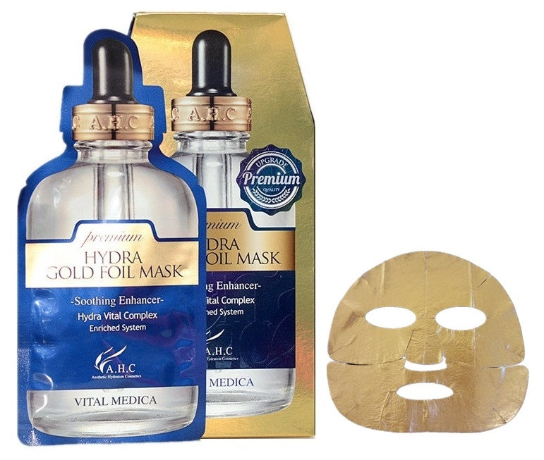 AHC A.H.C Premium Hydra Gold Foil Mask (25g x 5 Sheets)