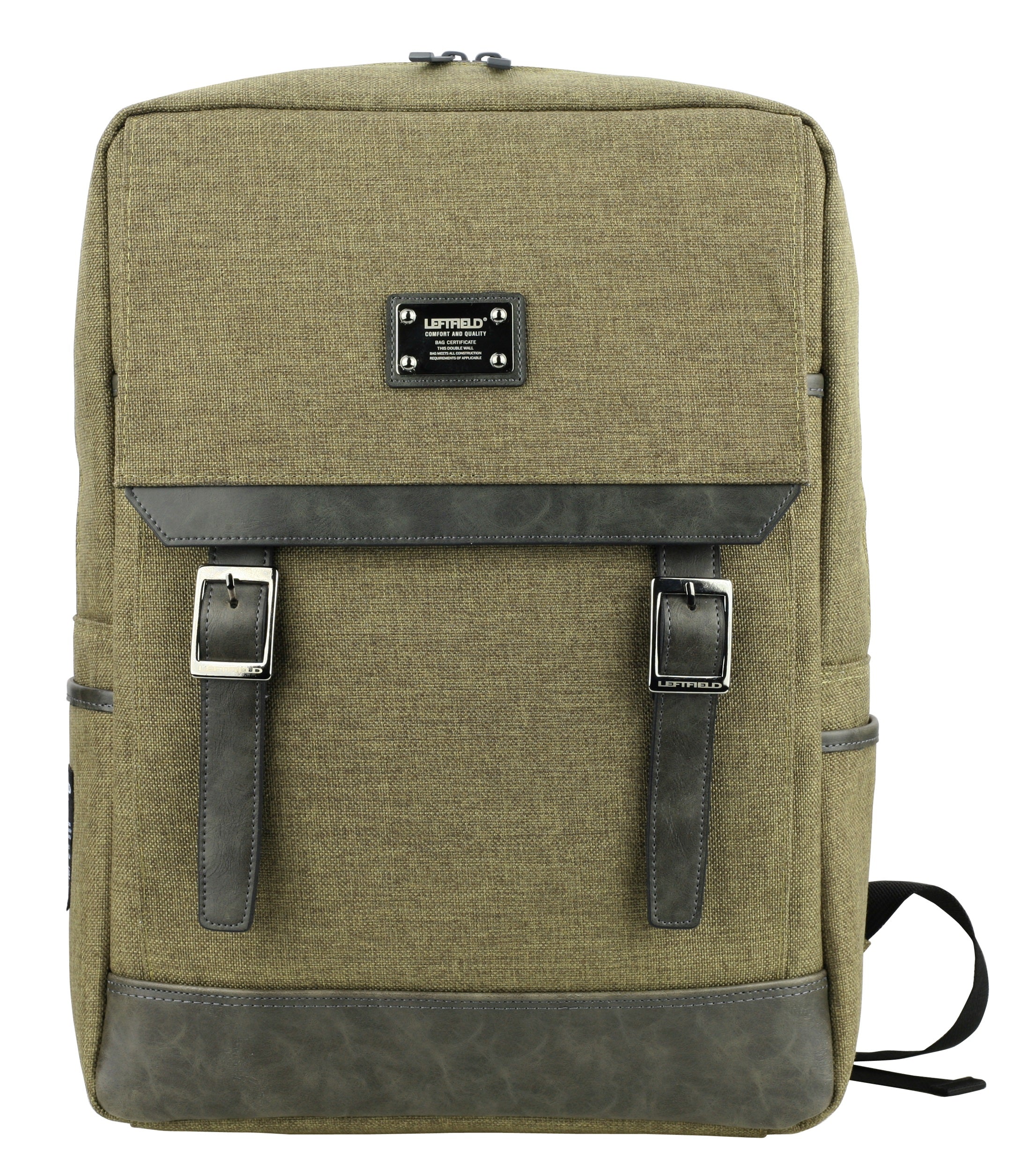 Green Casual Rucksacks Satchel Laptop Backpacks