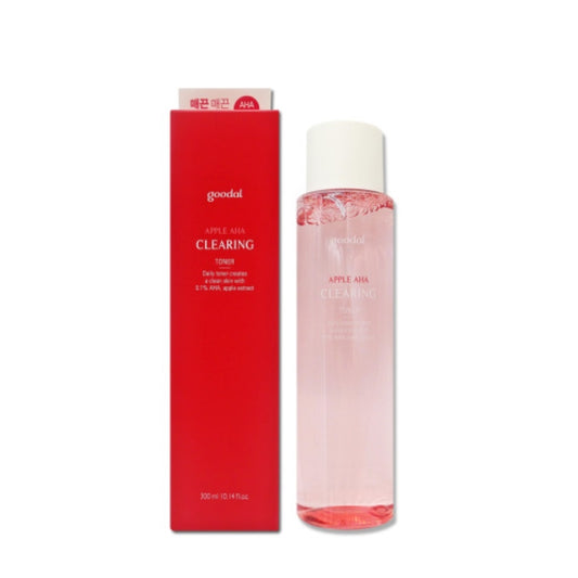 goodal APPLE AHA CLEARING TONER 300ml Korean Womens Facial Skincare