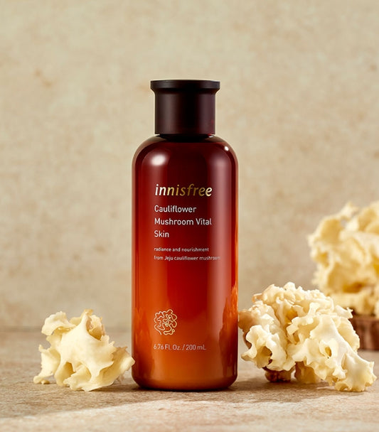 innisfree Cauliflower Mushroom Vital Skin 200ml Korean Skincare Womens