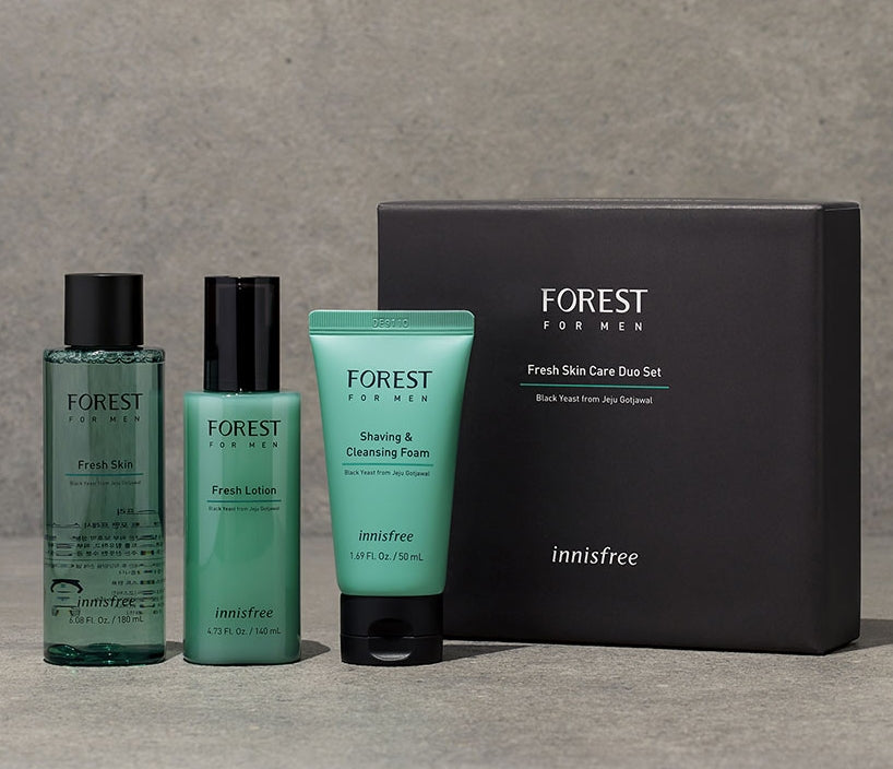innisfree FOREST FOR MEN Fresh Skin Care Duo Set Korean Beauty