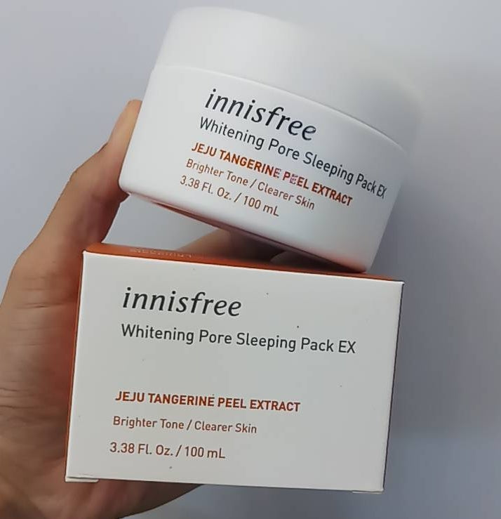 innisfree whitening pore sleeping pack ex 100ml Korean Skincare Facial