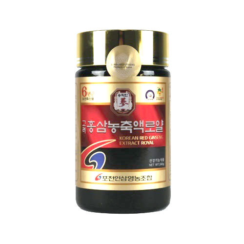 100% Pure Korean Red Ginseng Extract Royal 6 years Roots 240g