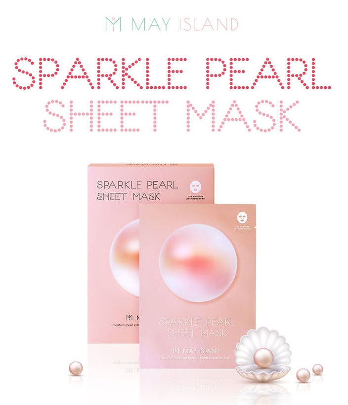 May Island Sparkle Pearl Sheet Masks 5 Sheets