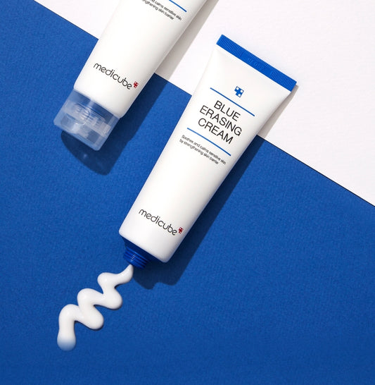 medicube BLUE ERASING CREAM 50g  Korean Skincare Womens Cosmetics Face