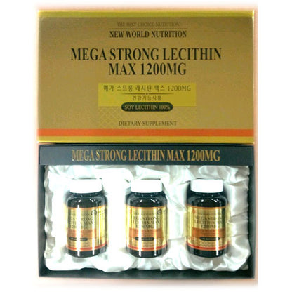 MEGA STRONG LECITHIN MAX 1200MG Health Food Dietary Blood Cholesterol