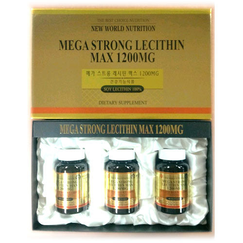MEGA STRONG LECITHIN MAX 1200MG Health Food Dietary Blood Cholesterol