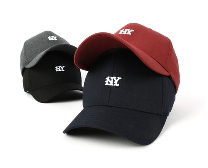 NY New York Graphic Baseball Caps Korean Street Fashion Kpop Style
