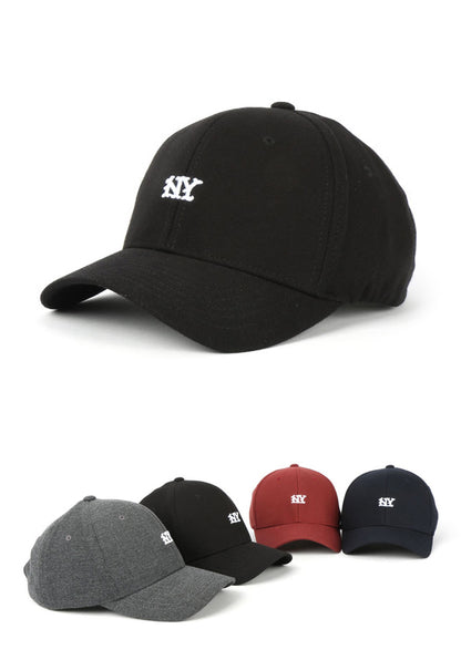 NY New York Graphic Baseball Caps Korean Street Fashion Kpop Style
